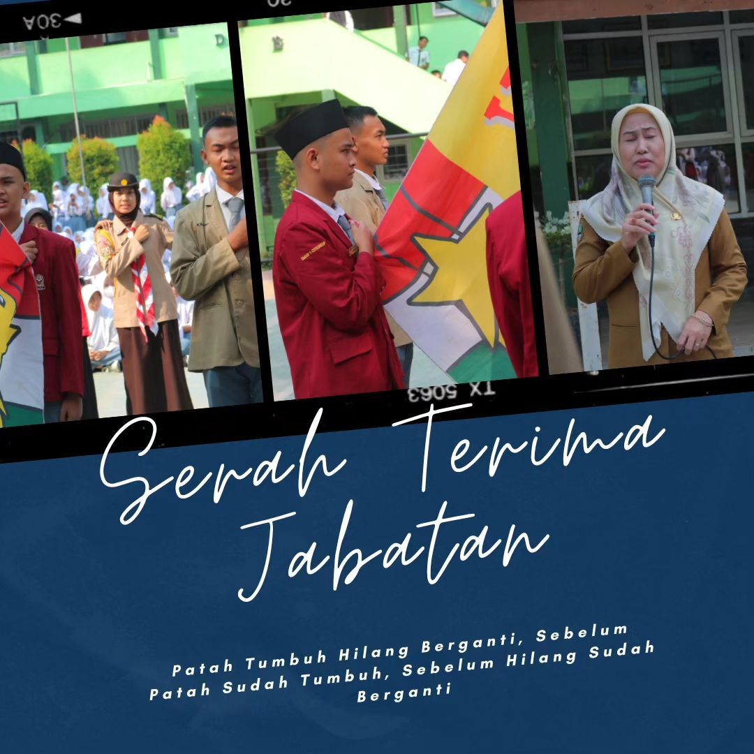 SERAH TERIMA JABATAN OSIS MPK DAN ESKUL