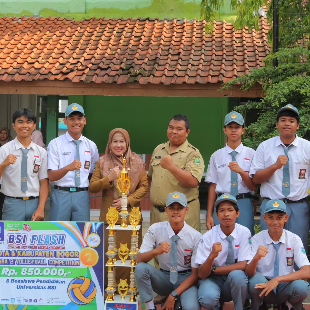 Juara 2 pada Volley Ball Competition BSI FLASH 2024