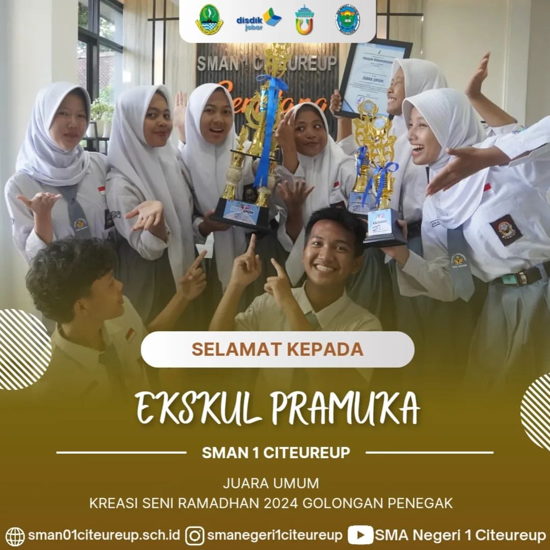 Juara Umum Kreasi Ramadhan 2024 Pramuka Golongan Penegak