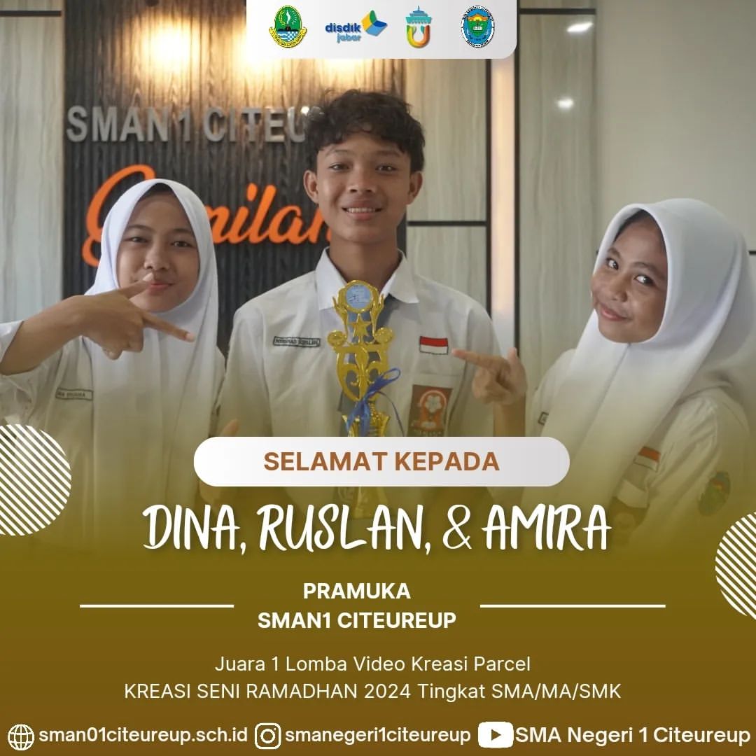 Juara 1 Lomba Video Kreasi Parcel pada Kompetisi Kreasi Ramadhan 2024