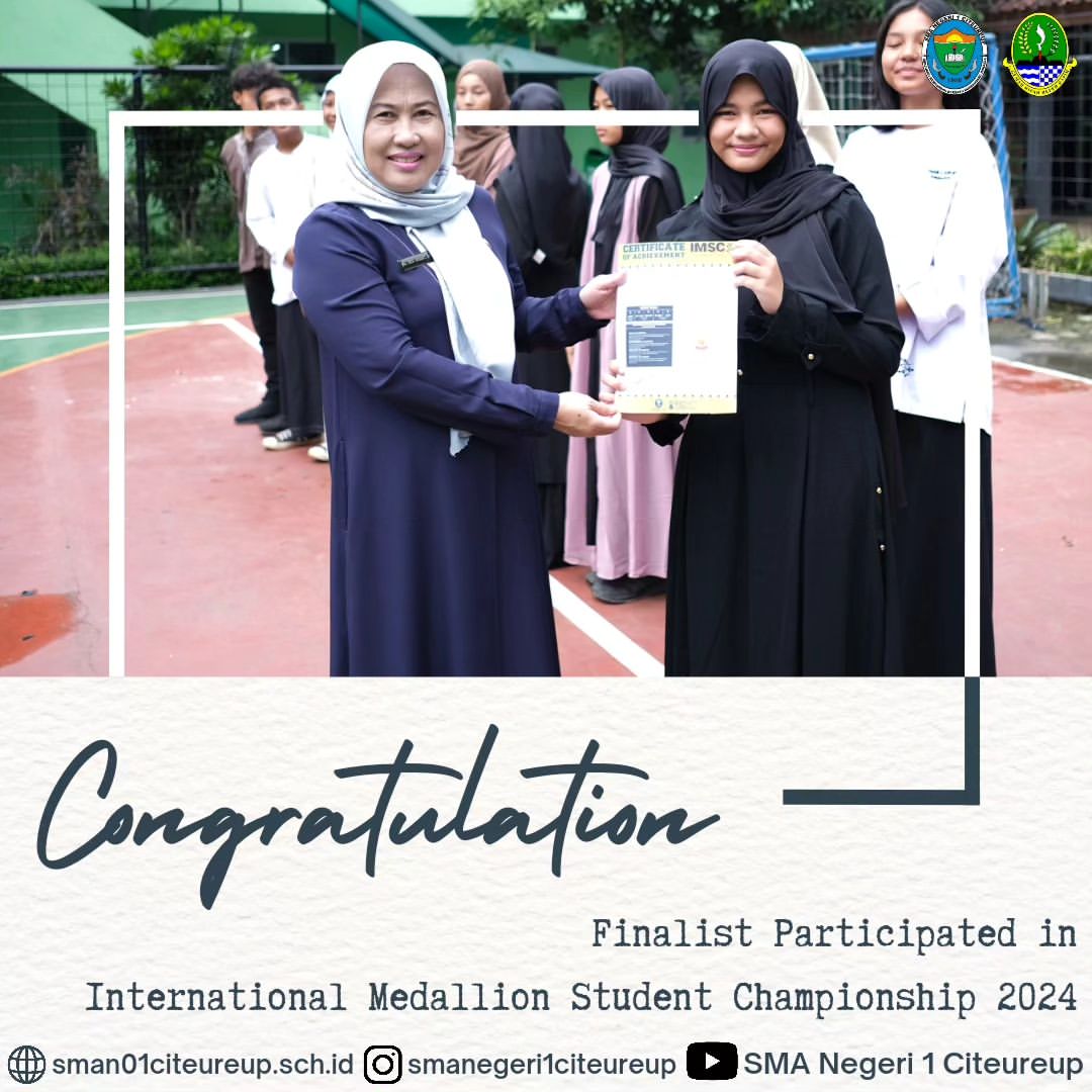 Finalist Participated in International Medallion Student Championship 2024